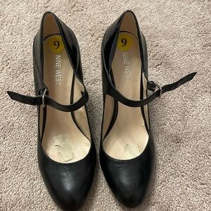Black high heels